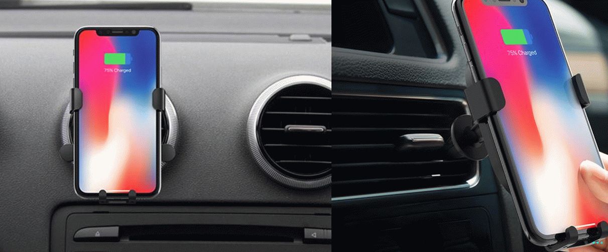 caricatore per auto wireless dodocool