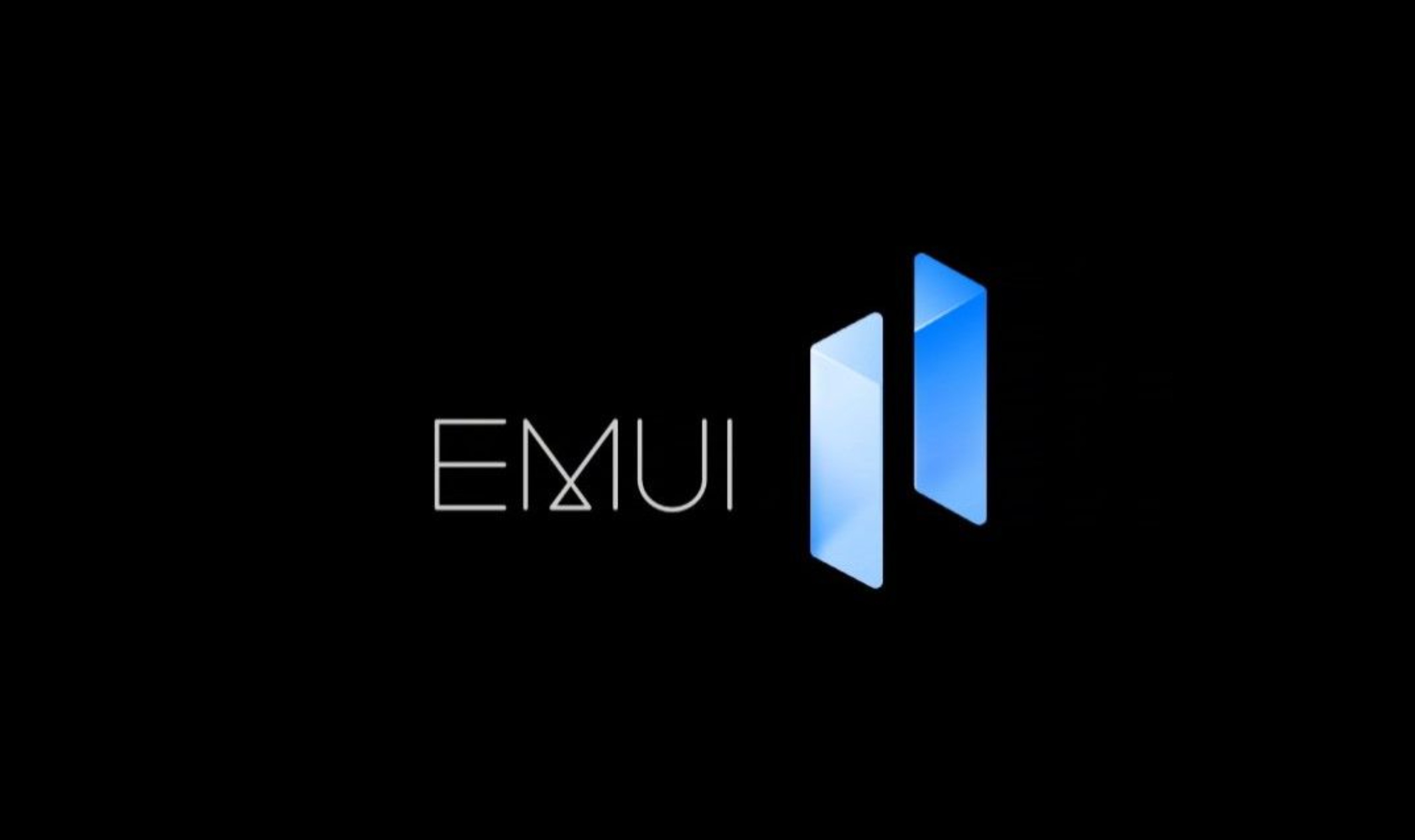 Logo HUAWEI EMUI 11 in primo piano 
