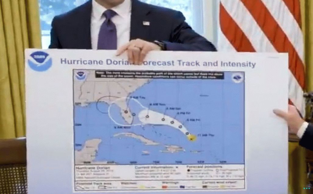 Vista più ravvicinata di doctored  mappa dell